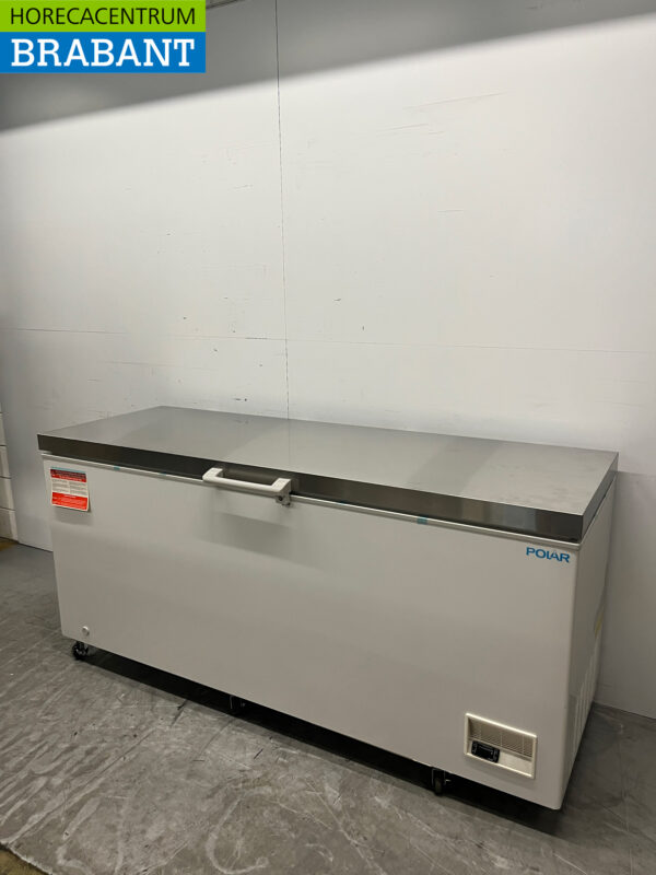 Polar GP898 Mobile Shop Freezer Couvercle en acier inoxydable 581 litres 230V Horeca – Image 2