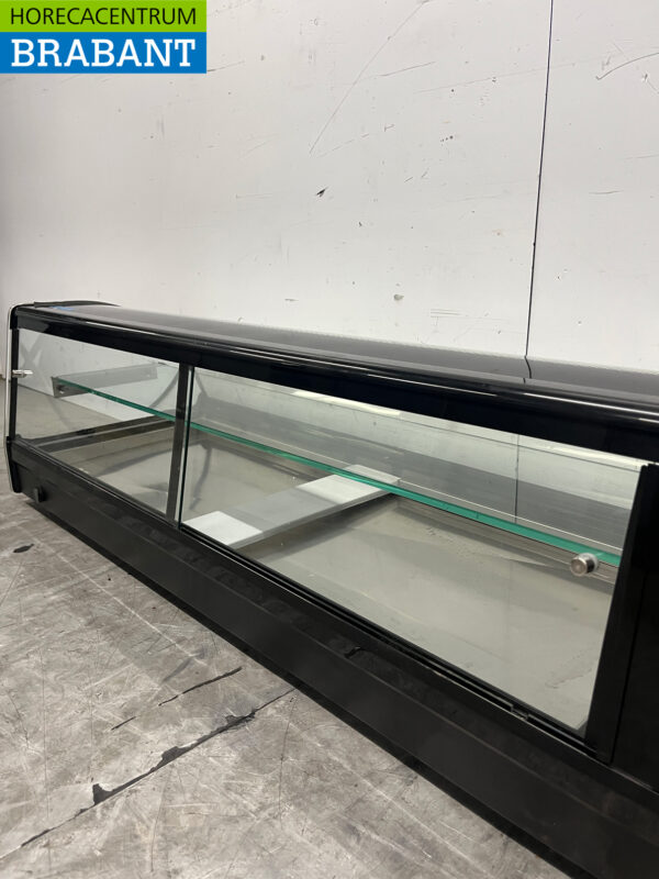 Polar DA540 Vitrine à tapas Vitrine à tapas Vitrine réfrigérée saladière 5 x 1/3 GN 150 cm Horeca – Image 5