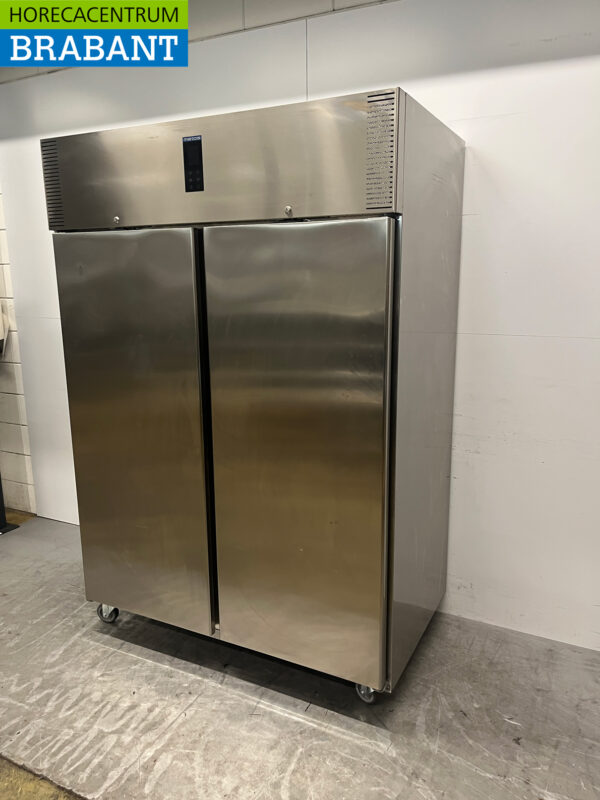 Réfrigérateur Metos double porte en acier inoxydable 1400 litres 230V Horeca – Image 2