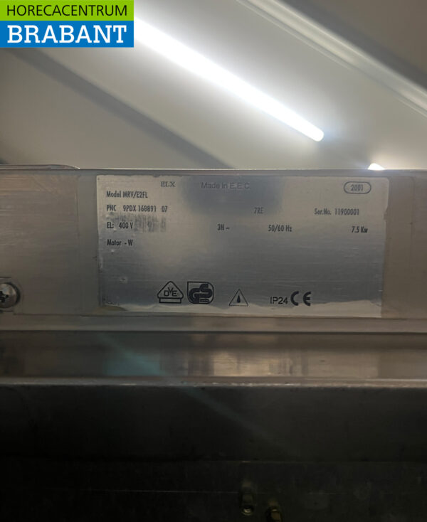Planche à griller Zanussi en acier inoxydable 70 cm 400V Horeca – Image 5