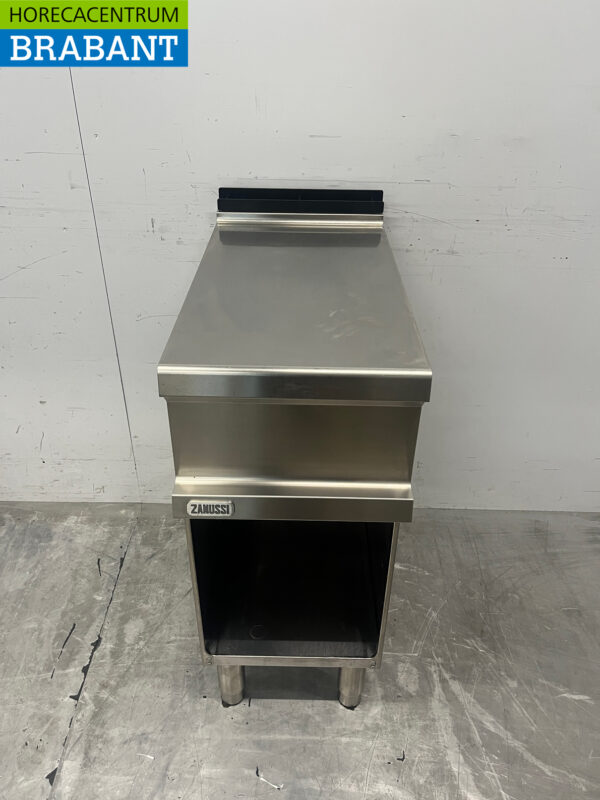 Unité de travail Zanussi en acier inoxydable Unité de store neutre 35 cm Horeca