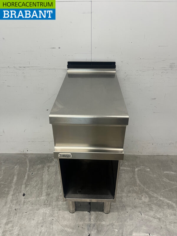 Unité de travail Zanussi en acier inoxydable Unité de store neutre 35 cm Horeca