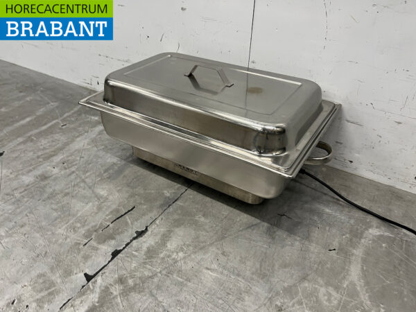 Hendi chafing dish en acier inoxydable 1/1 GN 230V – Image 2