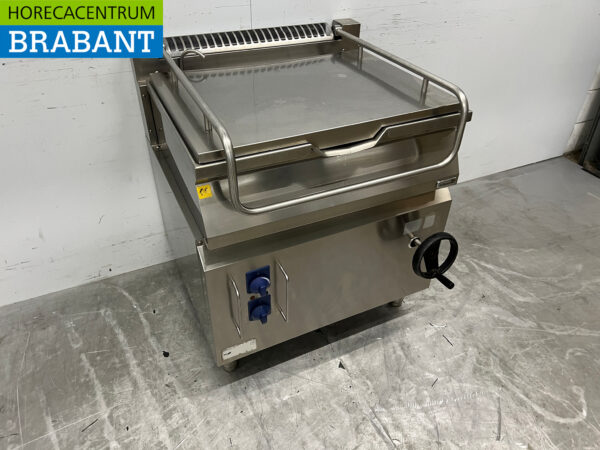 Plaque à rôtir Zanussi en acier inoxydable 60 litres 80 cm 400V Horeca – Image 3