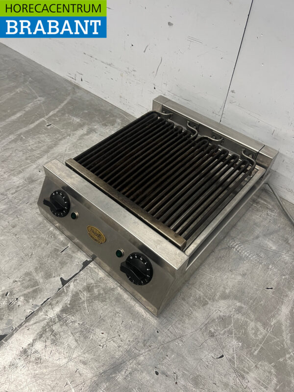 Rosval Vapogrill Watergrill en acier inoxydable 230V Horeca – Image 2