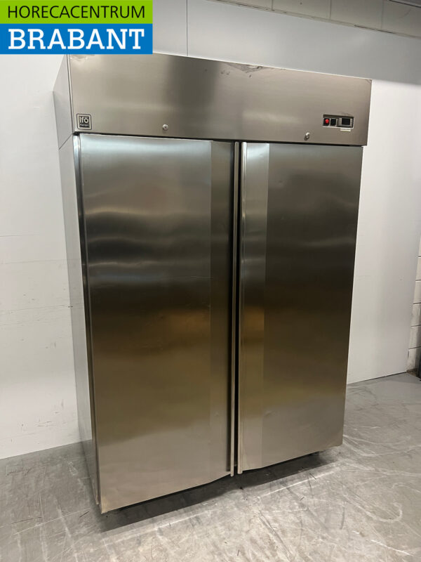 Réfrigérateur double porte Ifo Kampri en acier inoxydable 1200 litres 230V Horeca – Image 3
