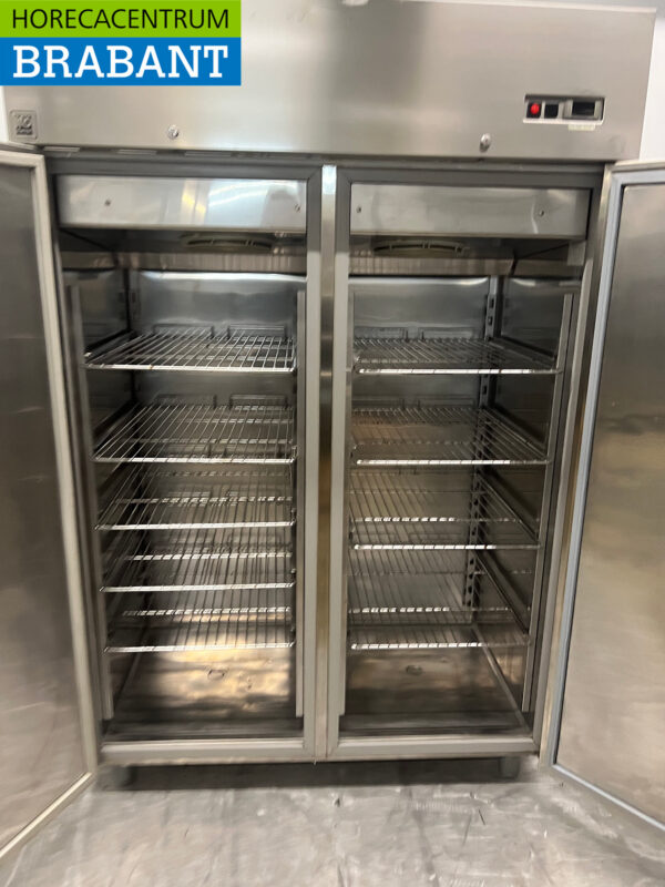 Réfrigérateur double porte Ifo Kampri en acier inoxydable 1200 litres 230V Horeca – Image 4