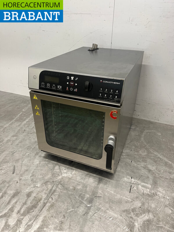 Four mixte Convotherm en acier inoxydable 6 x 1/1 GN 400V Horeca – Image 2