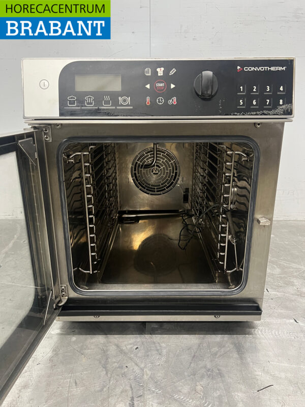 Four mixte Convotherm en acier inoxydable 6 x 1/1 GN 400V Horeca – Image 4