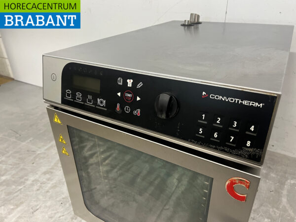 Four mixte Convotherm en acier inoxydable 6 x 1/1 GN 400V Horeca – Image 6