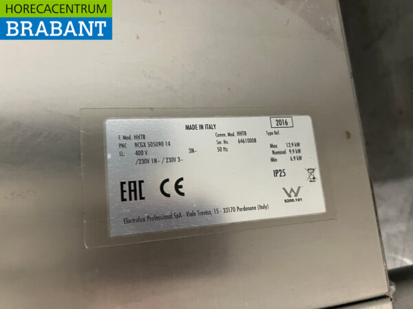 Lave-vaisselle coulissant Zanussi HHT8 en acier inoxydable 400V Restauration – Image 7