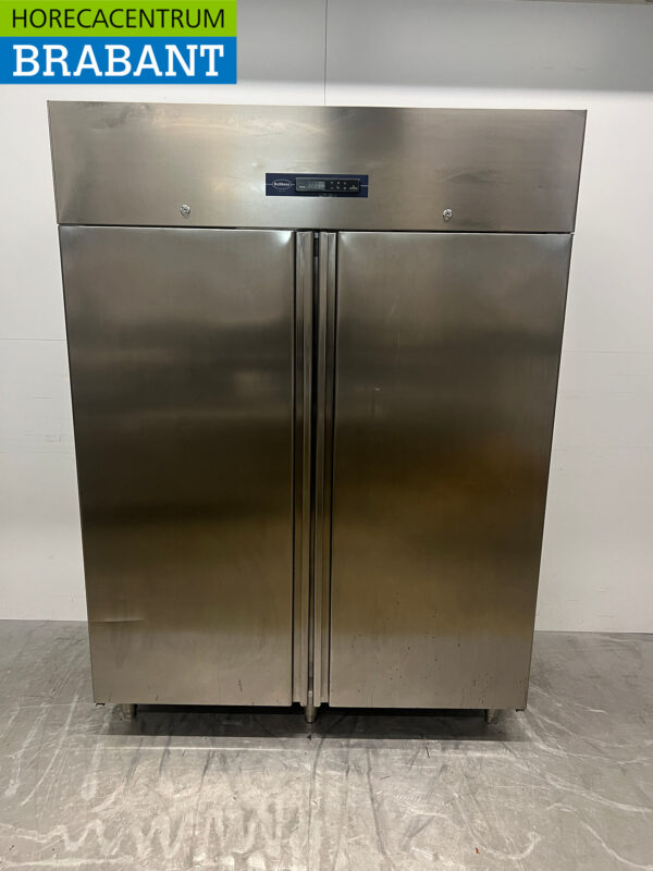 Réfrigérateur double porte Rubbens en acier inoxydable 1200 litres 230V Horeca