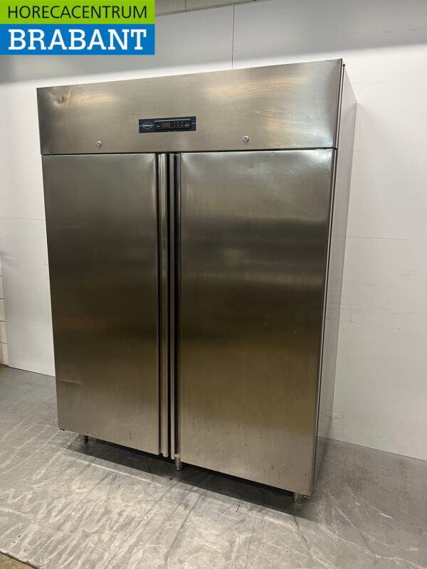 Réfrigérateur double porte Rubbens en acier inoxydable 1200 litres 230V Horeca – Image 2