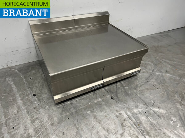 Acier inoxydable Ambach Unité de travail Unité aveugle neutre 80 cm Horeca – Image 3