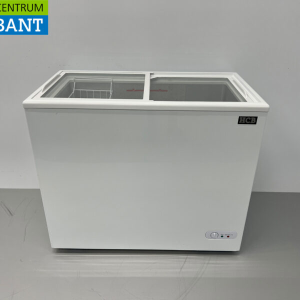 HCB Freezer Congélateur de magasin avec couvercles coulissants en verre 197 litres 230V Horeca