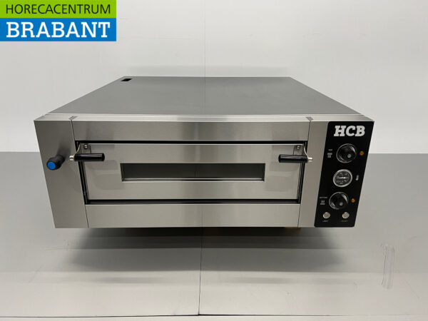 Four à pizza HCB en acier inoxydable 6 pizzas 34 cm de diamètre 400V Horeca