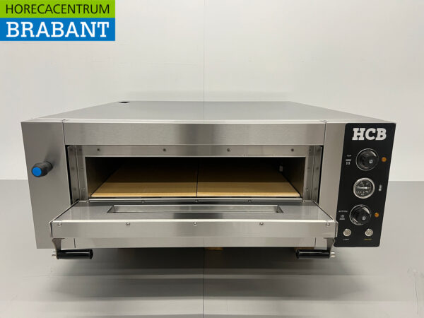 Four à pizza HCB en acier inoxydable 6 pizzas 34 cm de diamètre 400V Horeca – Image 5