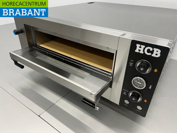 Four à pizza HCB en acier inoxydable 6 pizzas 34 cm de diamètre 400V Horeca – Image 6