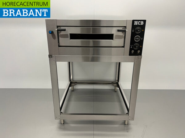 Four à pizza HCB en acier inoxydable 6 pizzas 34 cm de diamètre 400V Horeca – Image 8
