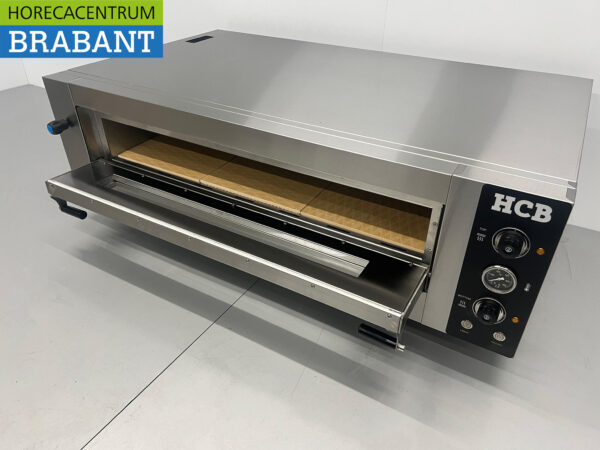 Four à pizza HCB en acier inoxydable 6 pizzas 34 cm de diamètre 400V Horeca (kopie) – Image 6