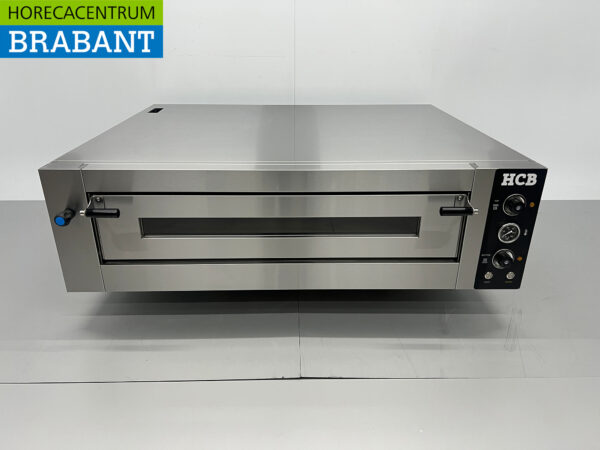 Four à pizza HCB en acier inoxydable 9 pizzas 34 cm de diamètre 400V Horeca