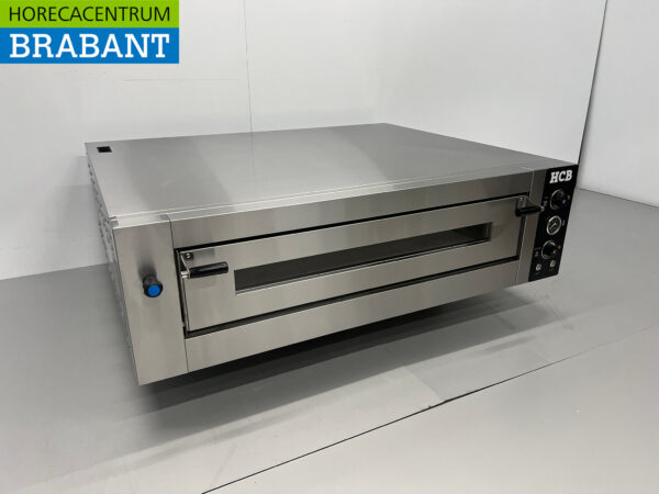 Four à pizza HCB en acier inoxydable 9 pizzas 34 cm de diamètre 400V Horeca – Image 3