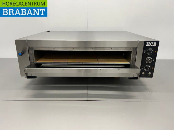 Four à pizza HCB en acier inoxydable 9 pizzas 34 cm de diamètre 400V Horeca – Image 4