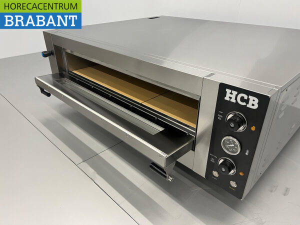 Four à pizza HCB en acier inoxydable 9 pizzas 34 cm de diamètre 400V Horeca – Image 5