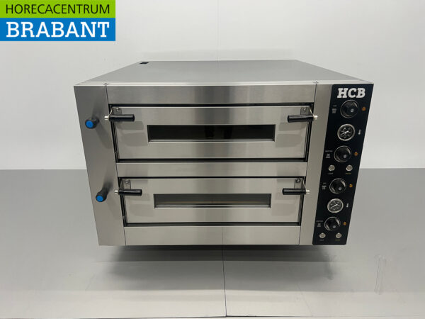 Four à pizza HCB en acier inoxydable 6 pizzas 34 cm de diamètre 400V Horeca (kopie)