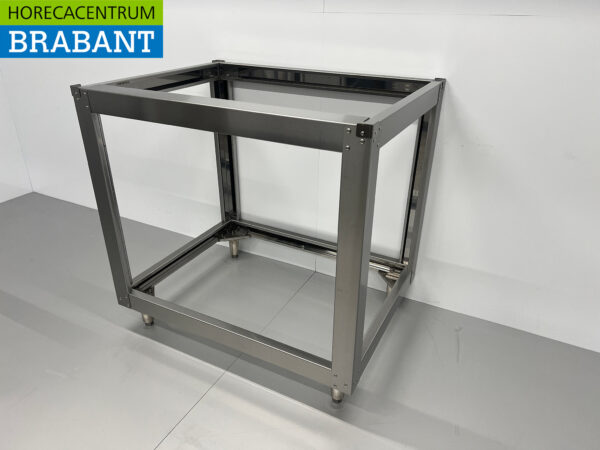 HCB base en acier inoxydable pour four à pizza 111 x 85 x 107 cm Horeca – Image 2