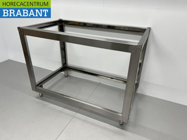 HCB base en acier inoxydable pour four à pizza 146,5 x 85 x 107 cm Horeca – Image 2