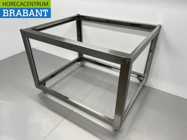 HCB base en acier inoxydable pour four à pizza 146,5 x 119 x 107 cm Restauration – Image 2