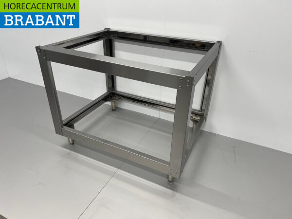 HCB base en acier inoxydable pour four à pizza 111 x 120 x 87 cm Horeca – Image 2