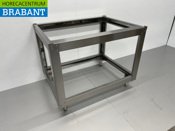 HCB base en acier inoxydable pour four à pizza 111 x 120 x 87 cm Horeca – Image 3