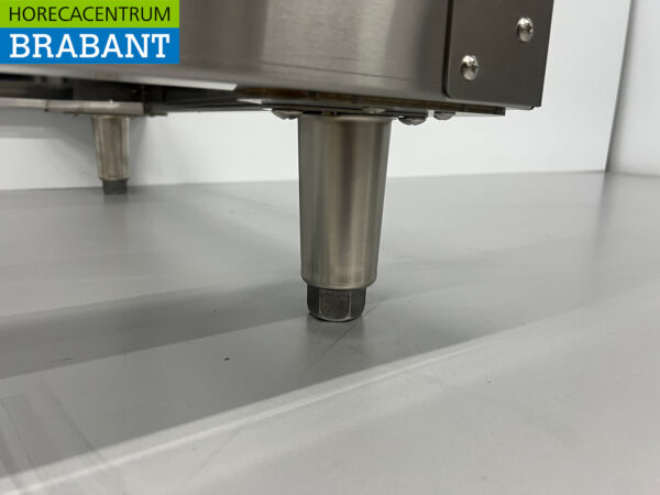 HCB base en acier inoxydable pour four à pizza 146,5 x 85 x 87 cm Horeca – Image 5
