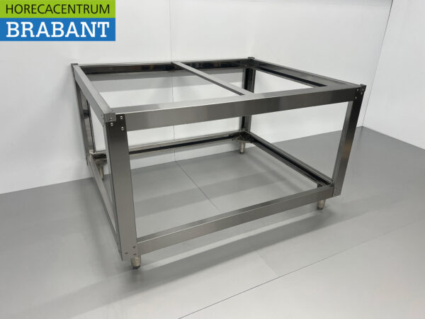 HCB base en acier inoxydable pour four à pizza 146,5 x 119 x 87 cm Horeca – Image 3