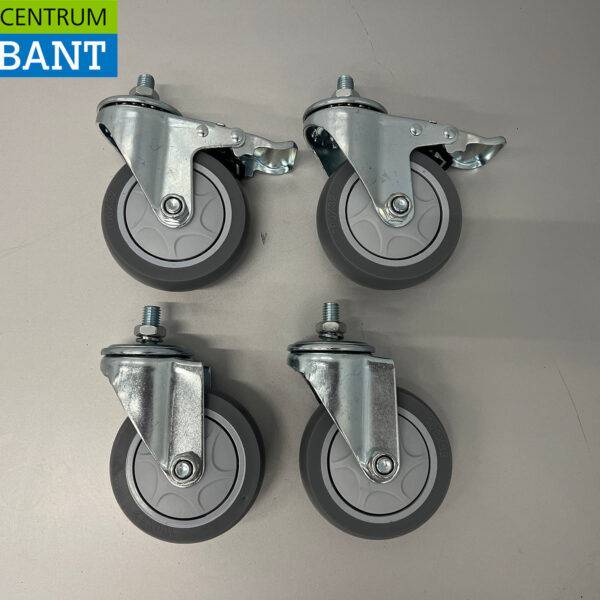 HCB Wheel set of 4 wheels for pizza base Horeca