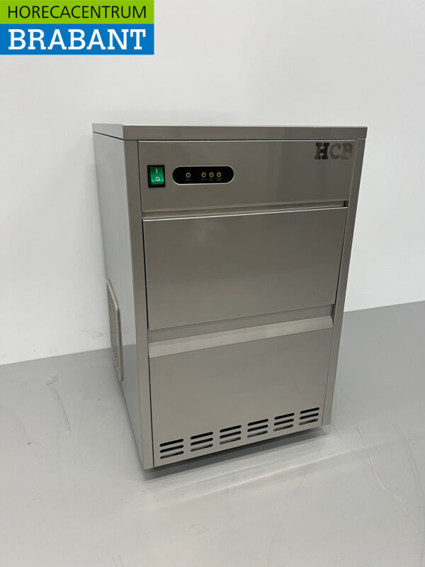Machine à glaçons HCB en acier inoxydable 30 kg p/d 230V Horeca – Image 2