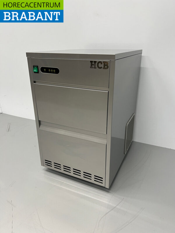 Machine à glaçons HCB en acier inoxydable 30 kg p/d 230V Horeca – Image 3