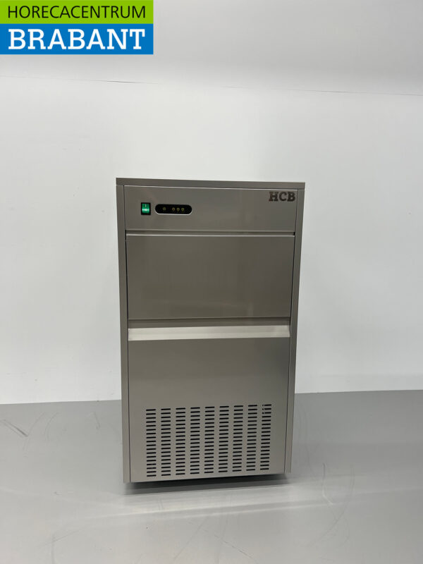 Machine à glaçons HCB en acier inoxydable 80 kg p/d 230V Horeca