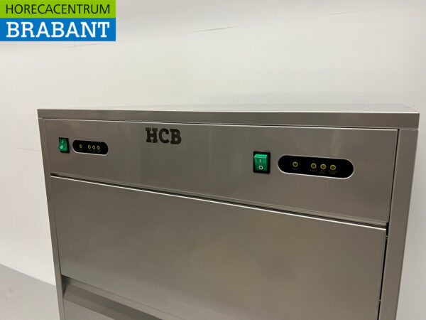 HCB machine à glaçons en acier inoxydable machine à glaçons 100 kg p/d 230V Horeca – Image 4