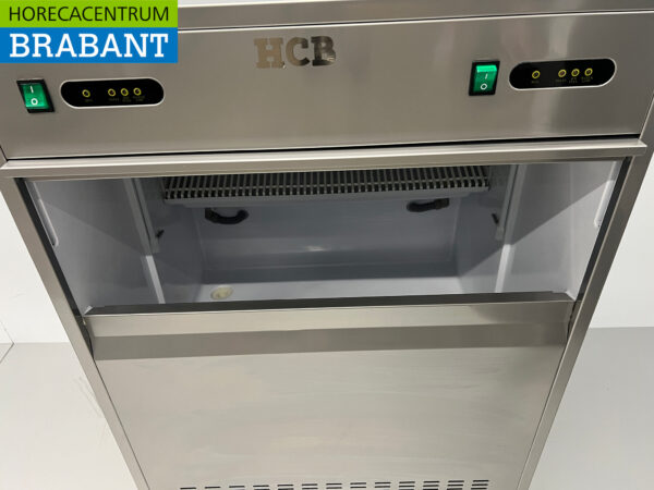 HCB machine à glaçons en acier inoxydable machine à glaçons 100 kg p/d 230V Horeca – Image 6
