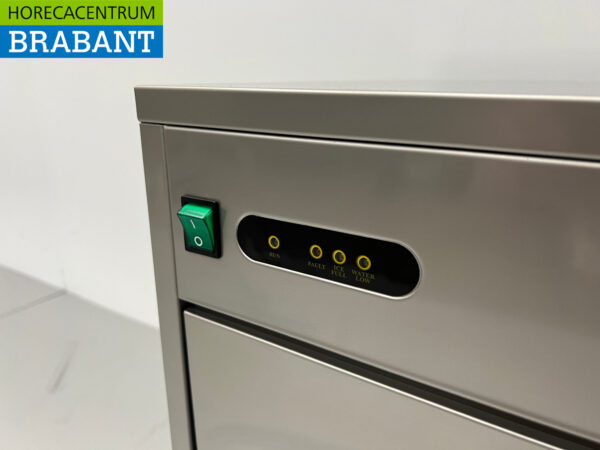 HCB RVS Machine à glace pilée Glace pilée 30 kg par jour 230V Horeca – Image 4
