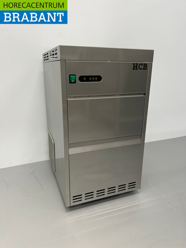 HCB RVS Machine à glace pilée Glace pilée 50 kg par jour 230V Horeca – Image 2