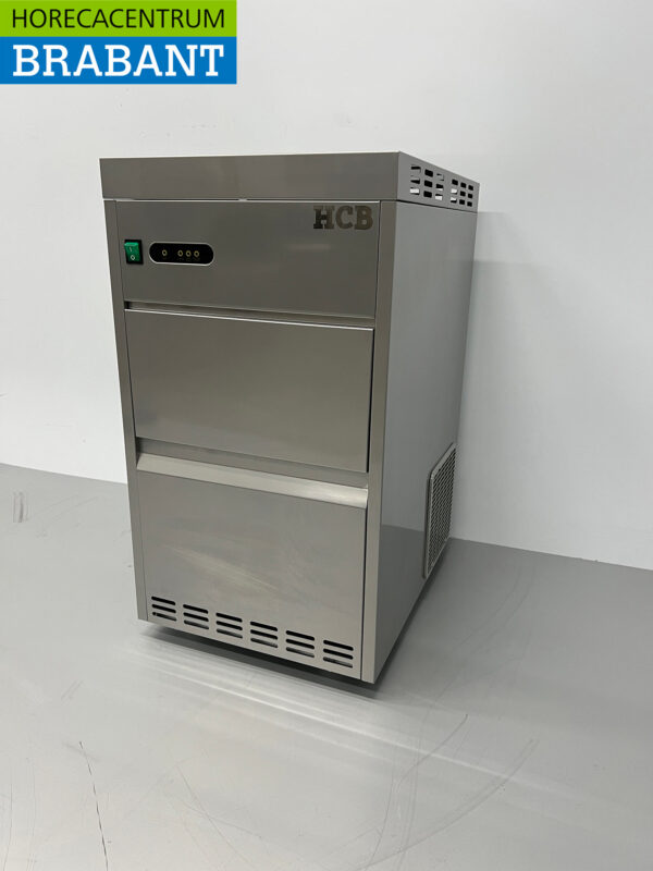 HCB RVS Machine à glace pilée Glace pilée 50 kg par jour 230V Horeca – Image 3