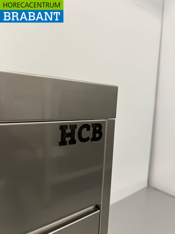 HCB RVS Machine à glace pilée Glace pilée 50 kg par jour 230V Horeca – Image 5