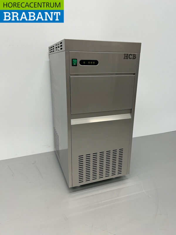 HCB RVS Machine à glace pilée Glace pilée 85 kg par jour 230V Horeca – Image 2