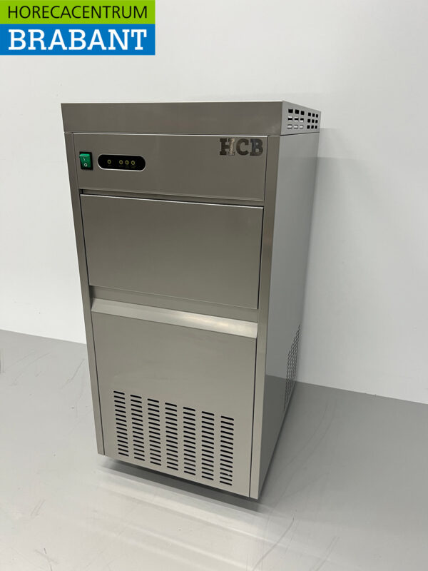 HCB RVS Machine à glace pilée Glace pilée 85 kg par jour 230V Horeca – Image 3
