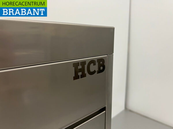HCB RVS Machine à glace pilée Glace pilée 85 kg par jour 230V Horeca – Image 5