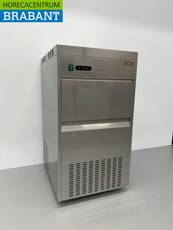 HCB RVS Machine à glace pilée Glace pilée 100 kg par jour 230V Horeca – Image 2